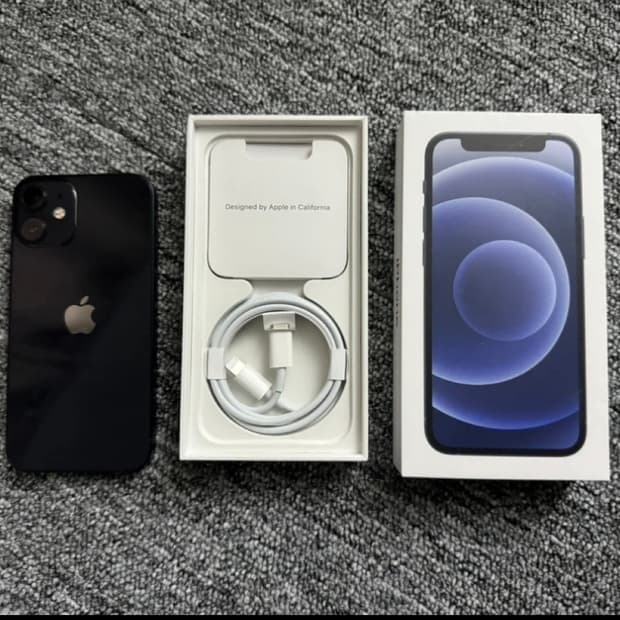 아이폰 12미니 블랙 128gb