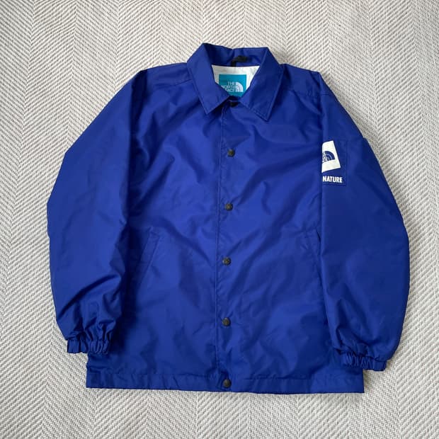 North face 노스페이스 블루 코치 자켓 