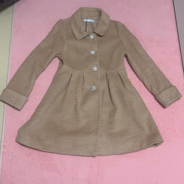 빈티지 라떼 갸루 코트