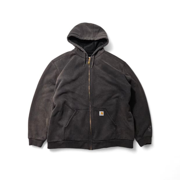 칼하트 썬페이딩 하드페이딩 써멀 와플 후드집업 XL