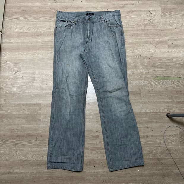 돌체앤가바나 D&G 남성 빈티지 워싱 데님팬츠 청바지 [연청] 38