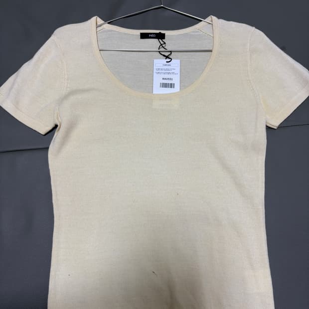 빈티지 울 반팔