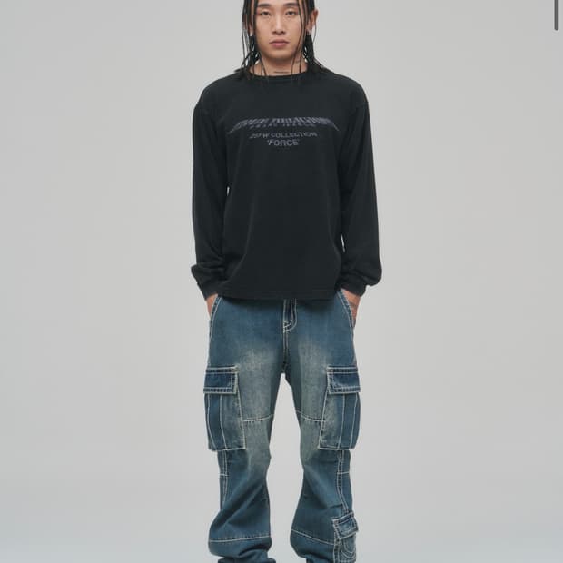 트루릴리젼 sof denim pants_raw indigo