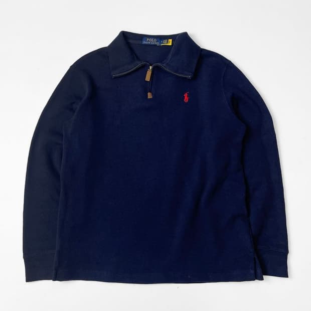 폴로 랄프로렌 하프 반집업 니트 웨어 A1386