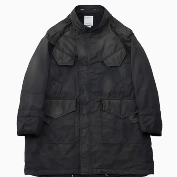 Visvim Bega Combat Coat Navy