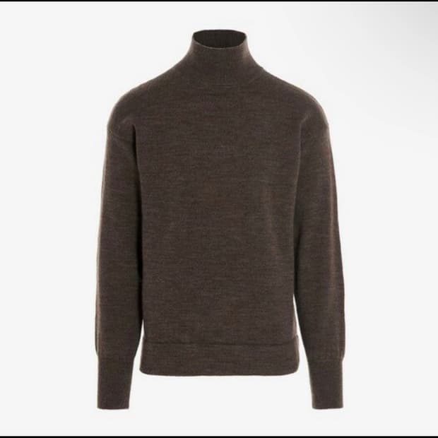 마르지엘라 엘보패치 니트