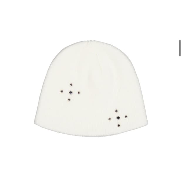 셋업이엑스이 STUDDED BEANIE / IVORY