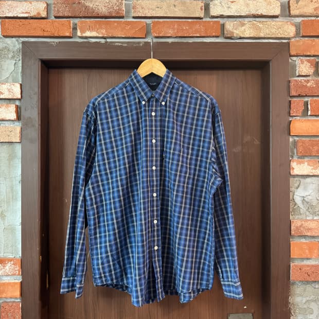 노티카 체크셔츠 L