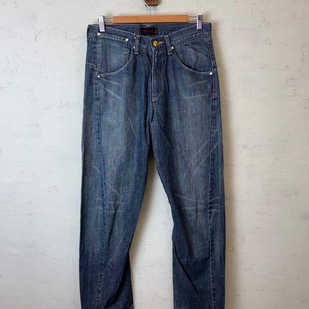 리바이스 빈티지 엔지니어드 워싱 데님 팬츠