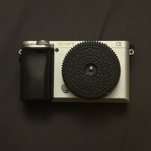 소니 A6400 미러리스 카메라 실버