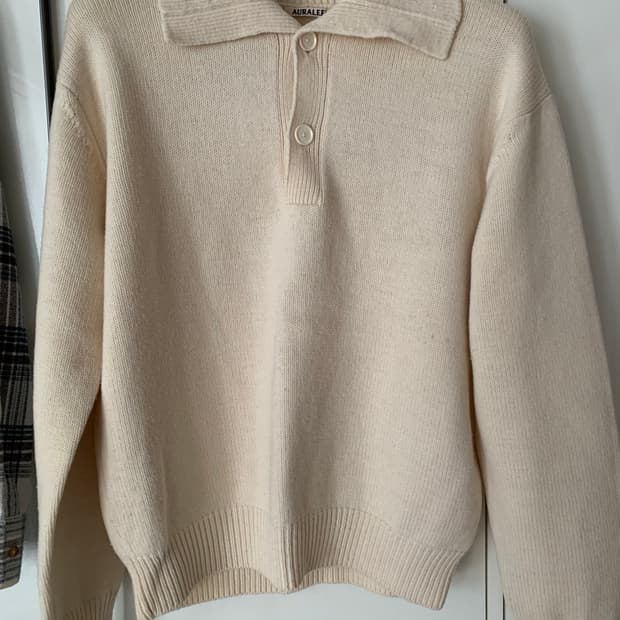 오라리 빅 폴로 니트 3