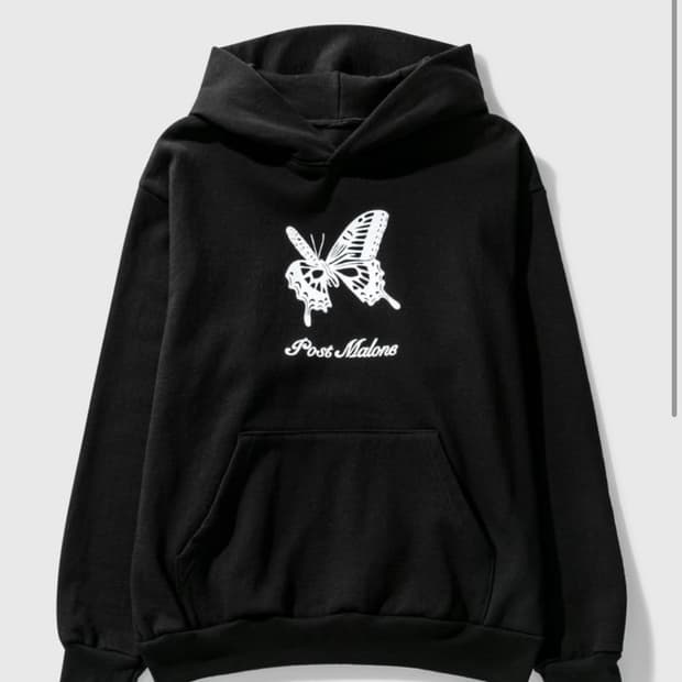 포스트말론 x verdy 콜라보 후드