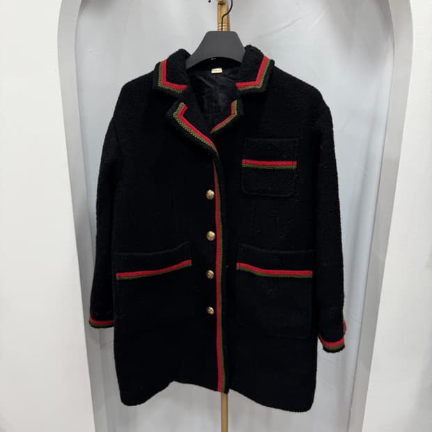 백화점판 구찌 트위드 코트 38사이즈 