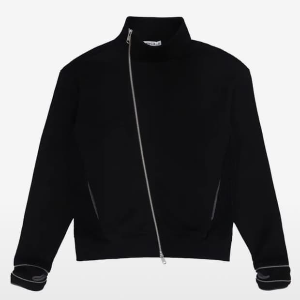 휴이 사선 집업