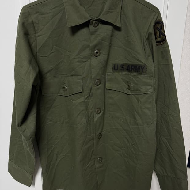 70년대 OG-507 미군 유틸리티 셔츠
