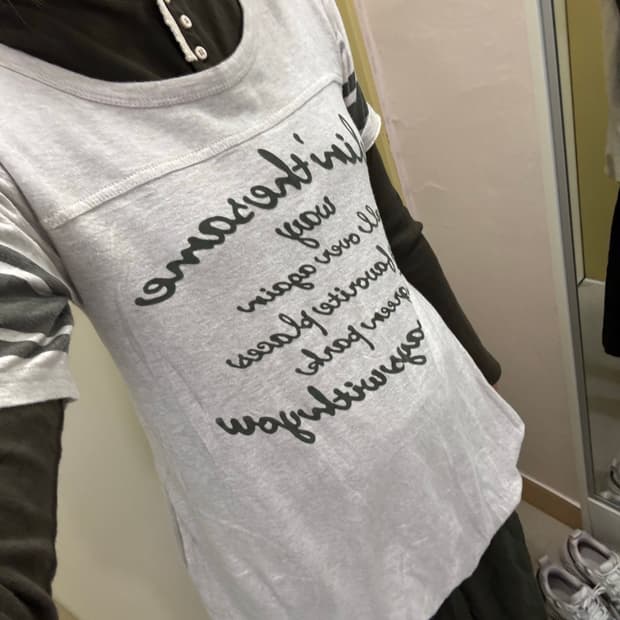 GRASS PLUS NOTE 너드모리 반팔