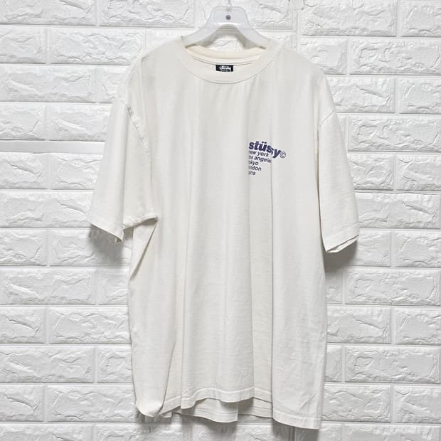 스투시 Stussy 스트로베리 반팔티 L