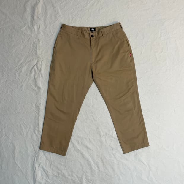 스투시 코튼 팬츠