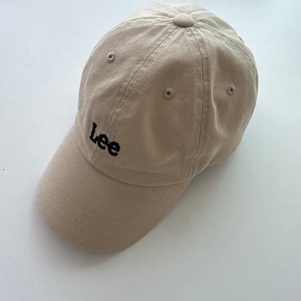 LEE 볼캡 모자 베이지