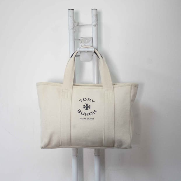 B-10551/토리버치 정품 여성용 캔버스 토드백