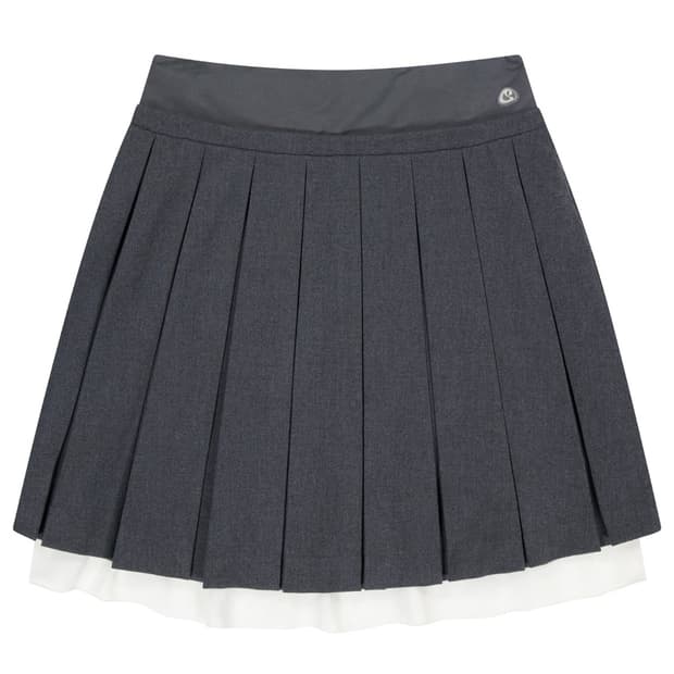 코이세이오 더블 플리츠 스커트