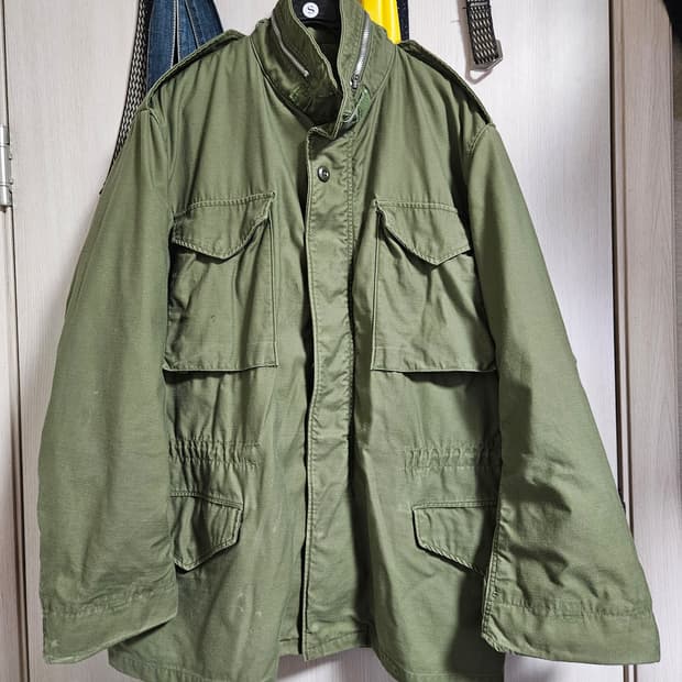 60s m65 필드자켓 m/r 은지퍼 2세대 usa army