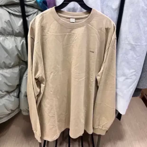 에토스 긴팔 맨투맨 티