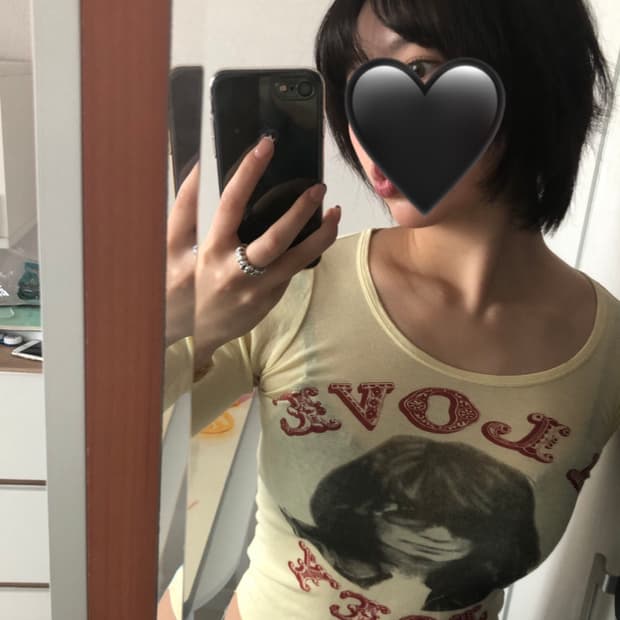 히스테릭글래머 롱슬리브 레몬