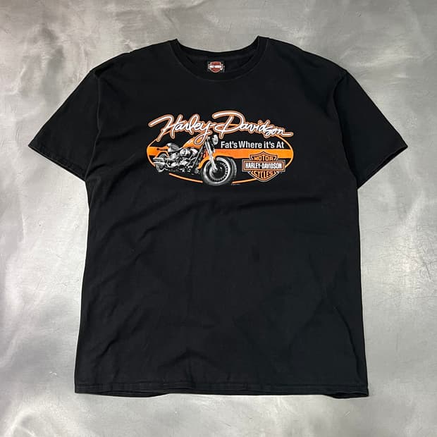  할리데이비슨 프린팅 반팔티 y15684