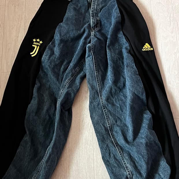 아디다스 유벤투스 두붙바 데님팬츠