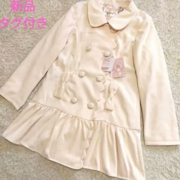 (교환) 텍 있음 리즈멜로 코트 M 히메갸루 리즈리사