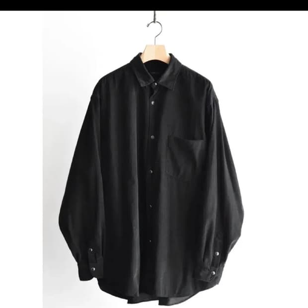 [1]25aw 코모리 코듀로이 셔츠