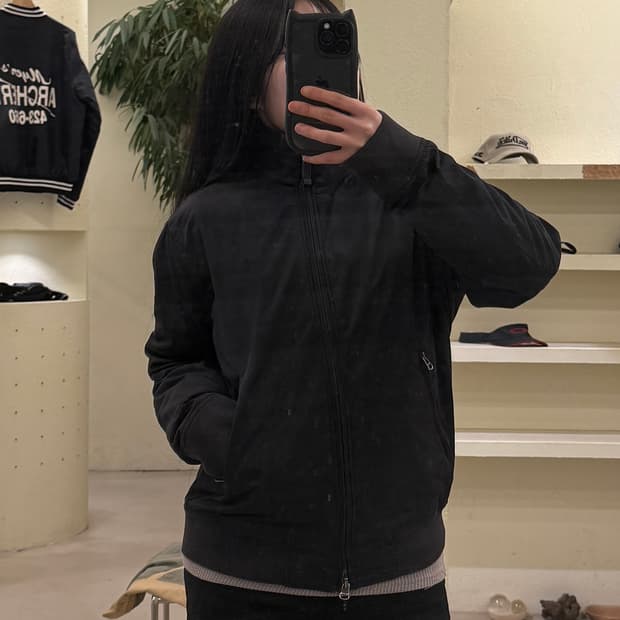 폴로 랄프로렌 블랙 포니 폴리쉘 자켓 U167