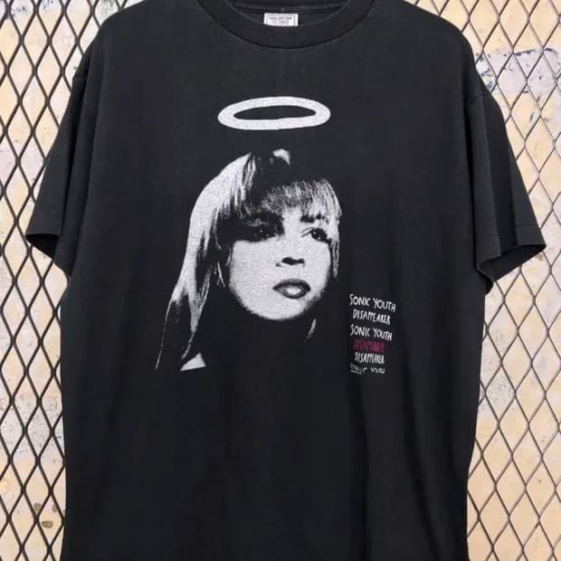 소닉유스 빈티지밴드티