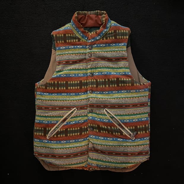 리버시블 빈티지 베스트