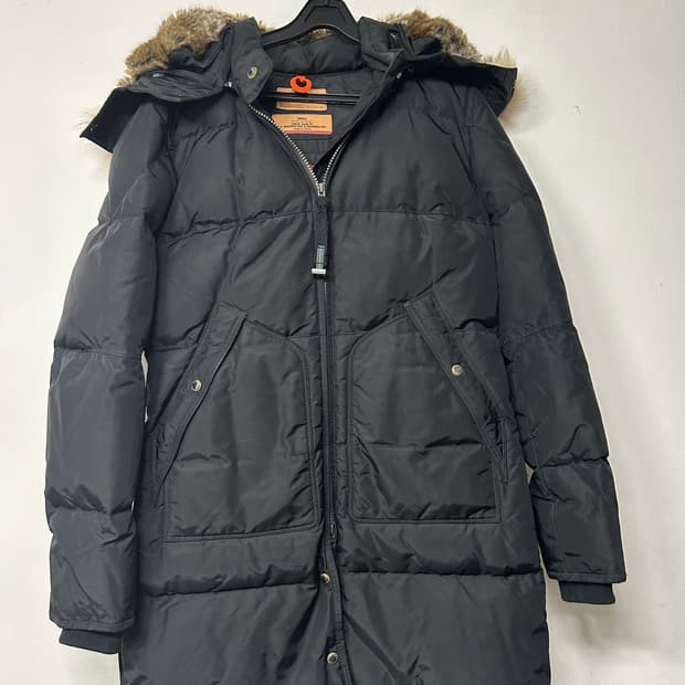 파라점퍼스 여성롱패딩 s 블랙