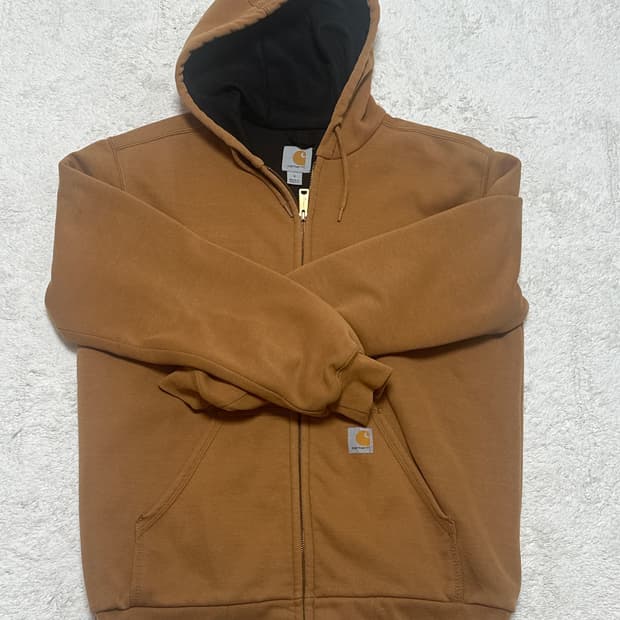 칼하트 된장 후드집업