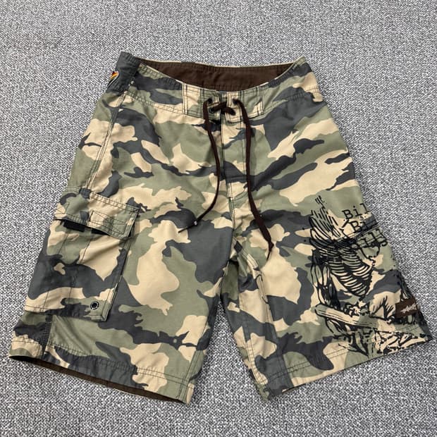 30 빌라봉 BILLABONG 카모 스윔 팬츠 웨이크 수영복 트렁크 반바
