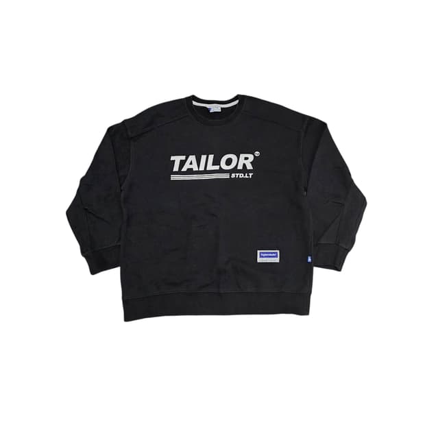 TAILOR STUDIO 테일러스튜디오 빅로고 스윗 셔츠 맨투맨
