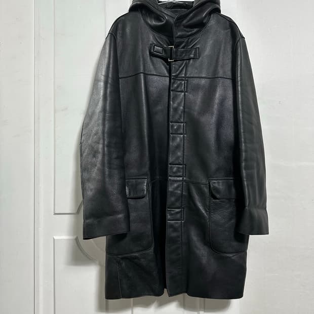 쉽스킨 후드 코트