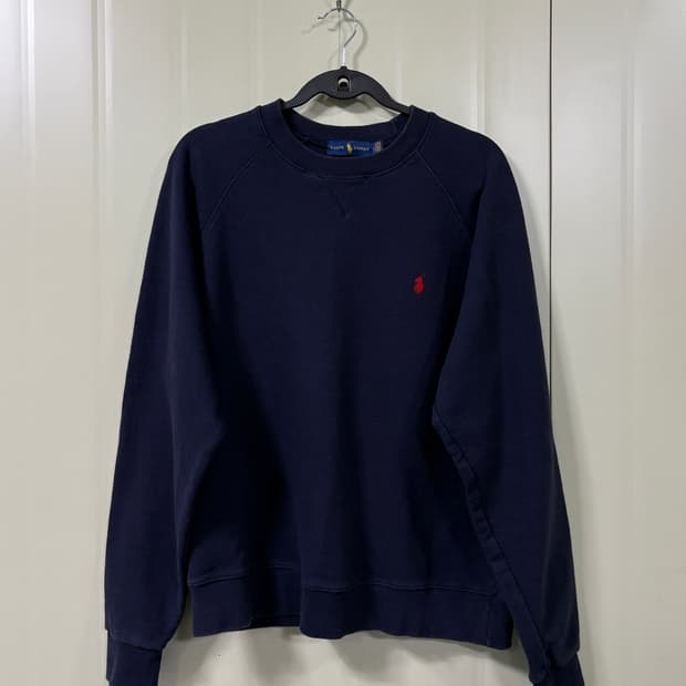 폴로 랄프로렌(Polo Ralph Lauren) 네이비 스웻셔츠