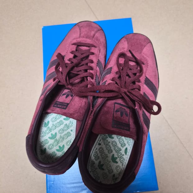 아디다스 토바코 버건디 265