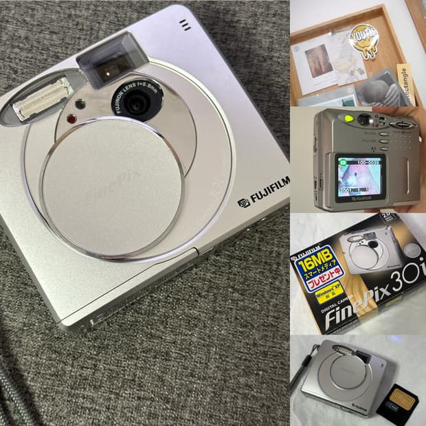 박스셋 필카룩 디카 CCD 📸 후지필름 FinePix 30i (작례O)