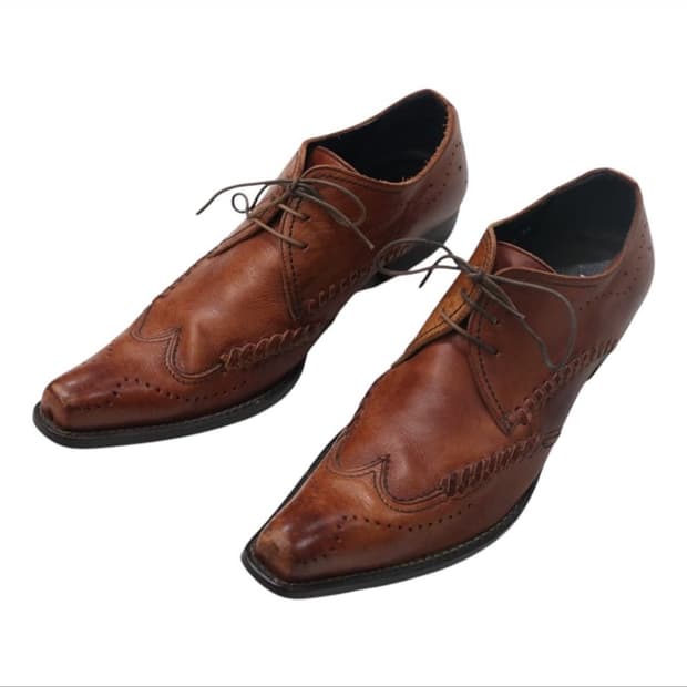 훕데두 스퀘어토 웨스턴슈즈