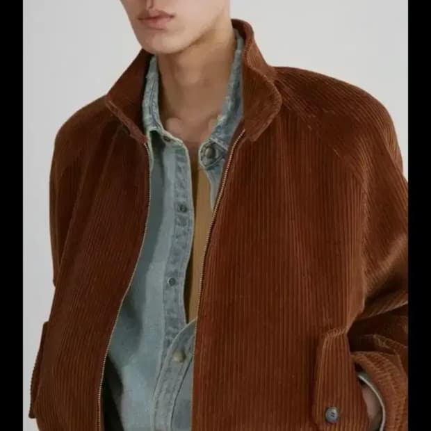 렉토 코듀로이 봄버 L 판매합니다