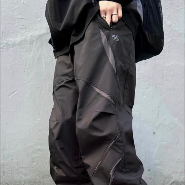 산산기어 씨씨 팬츠 블랙 23FW 새상품급 