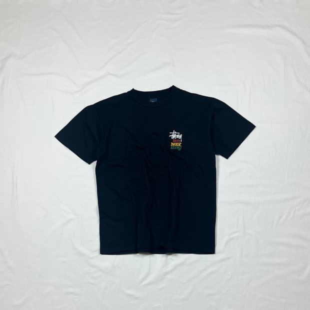 90‘s 스투시 rasta rootz rockin rydimz 반팔티