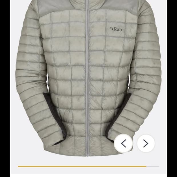 랩 미틱 알파인 라이트 패딩 자켓 M