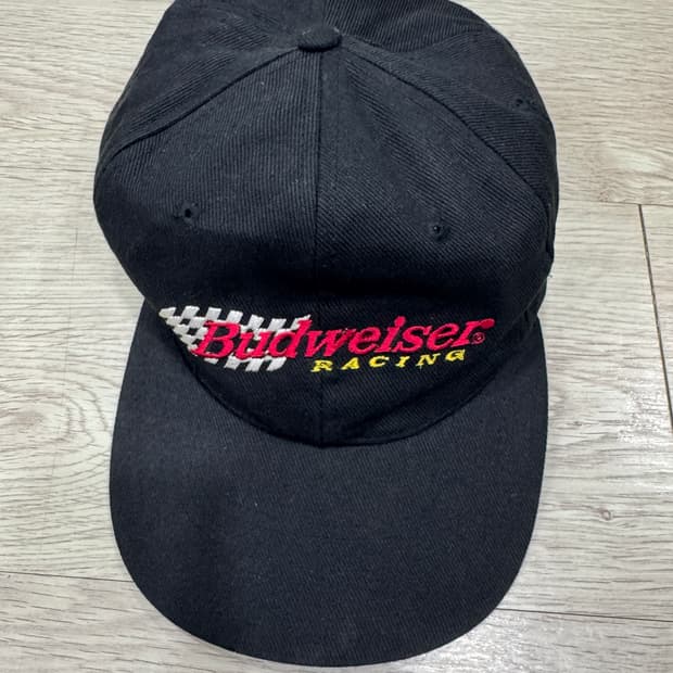 버드와이저 레이싱 빈티지 볼캡 블랙