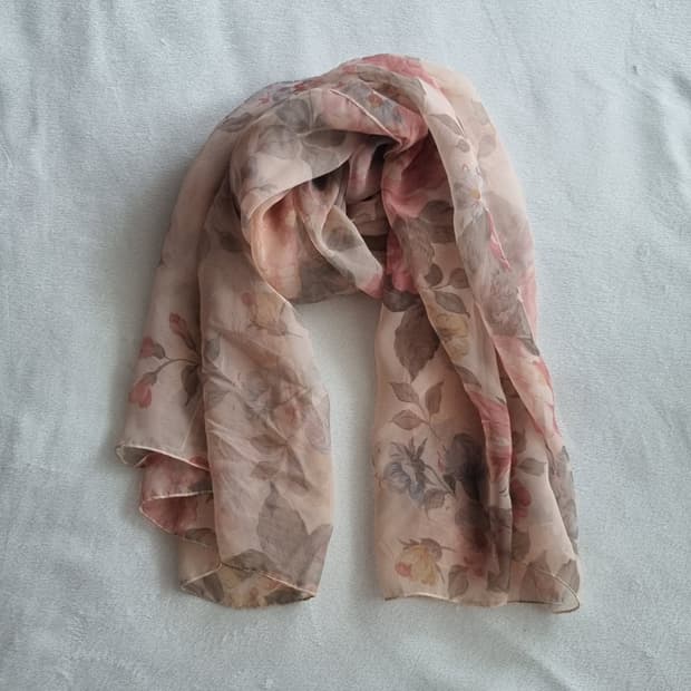 빈티지 모리걸 하구미 오리엔탈 머플러 